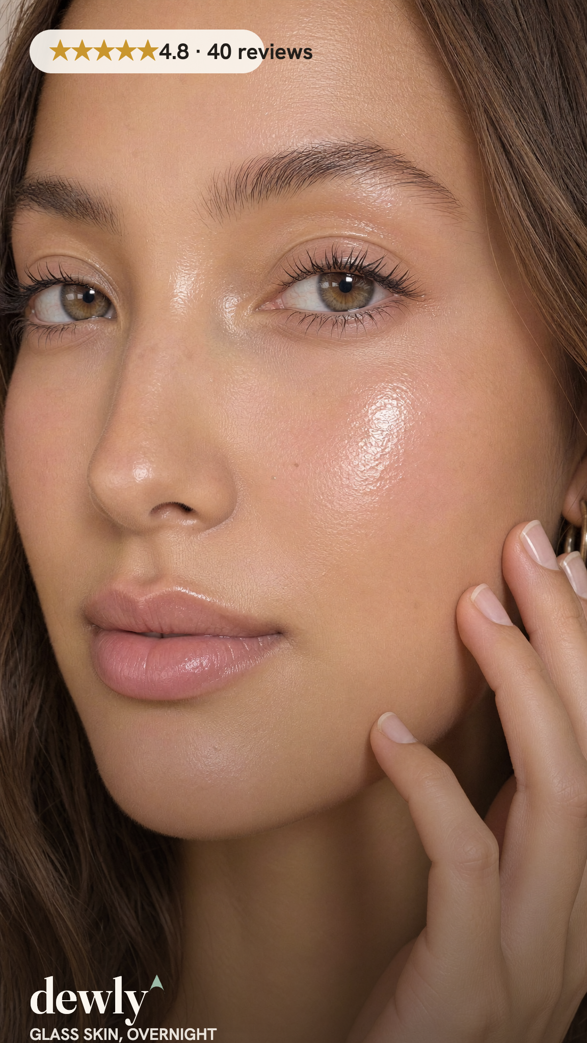 Dewly Glass Skin Overnight Collagen Mask